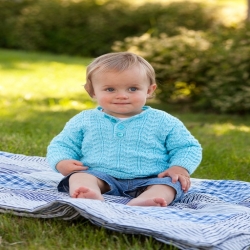 Babytröja och kofta i Baby
