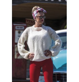 Oversize damtröja, pdf