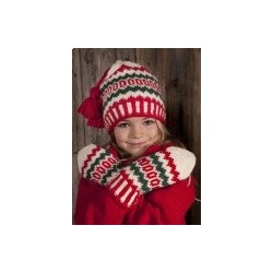 Mössa och vantar i...