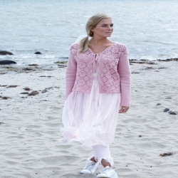 Virkad jacka S-XL i Tilda